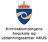 Logo for Kriminalomsorgens høgskole og utdanningssenter KRUS