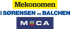 Logo for Mekonomen, Sørensen & Balchen, Meca